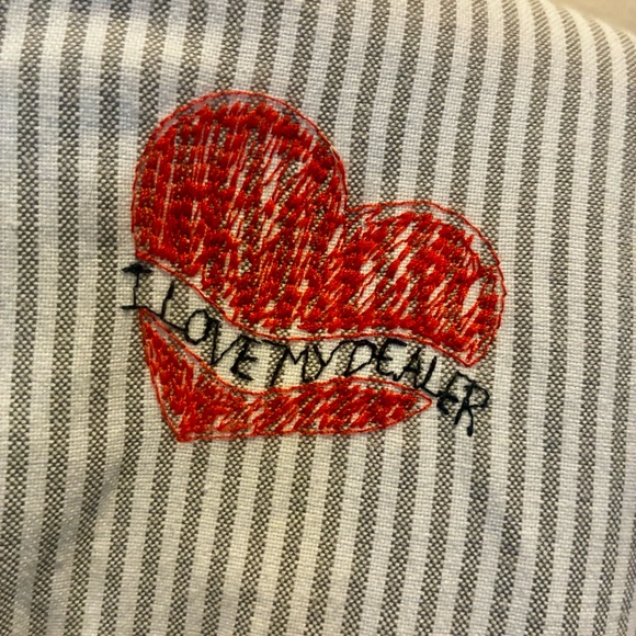 Teddy Fresh by Hila Klein Embroidered Doodles Shirt, Size Medium. - Picture 10 of 16